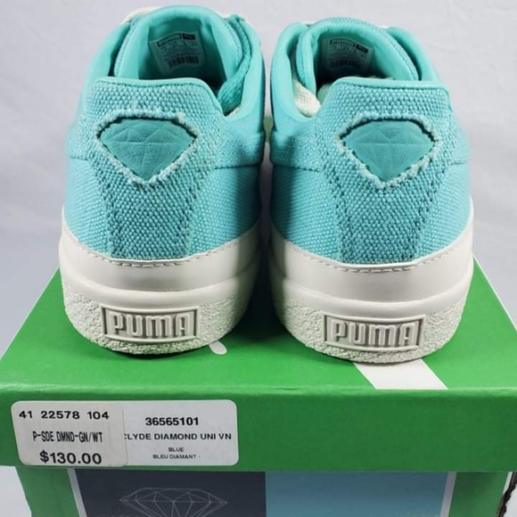 Mens Puma Clyde x Dimond supply Co. Size 8 sneakers. - Picture 3 of 6